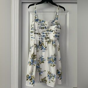 Altar'd State Blue and Green Floral Dress